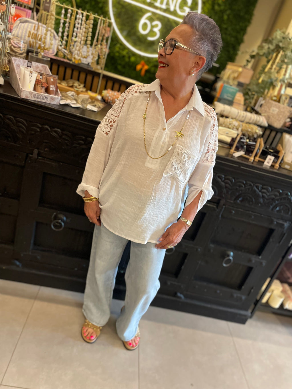 Blouse ingrid wit