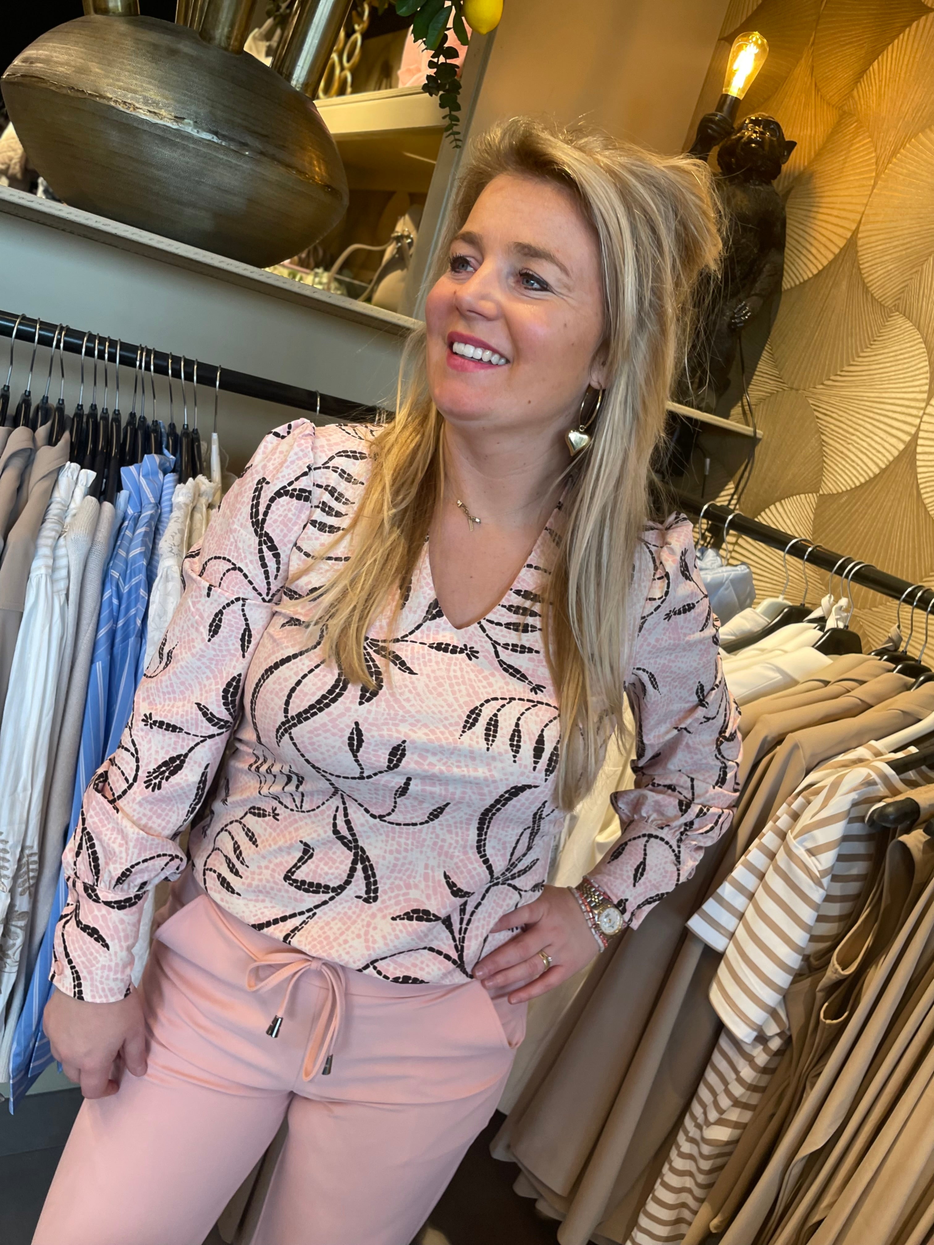 Mi Piace - travelblouse twilight twigs mellow rose 202226