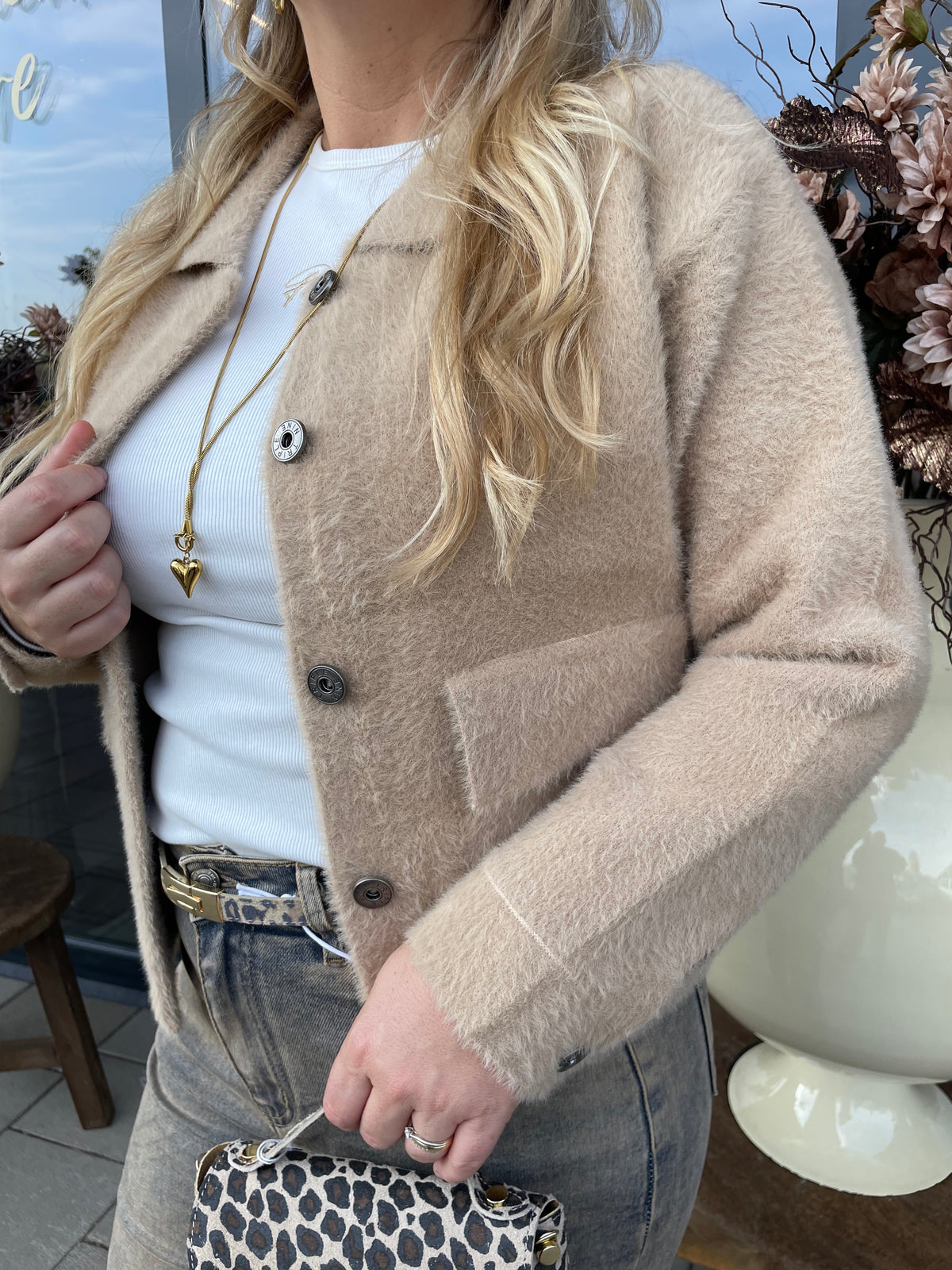 Triple Nine - Jasje fluf beige TR9002
