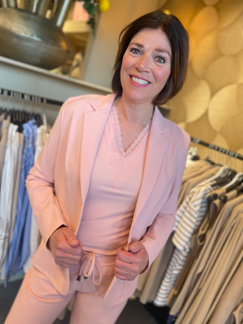 Mi Piace - travelstof hemdje mellow rose 202254