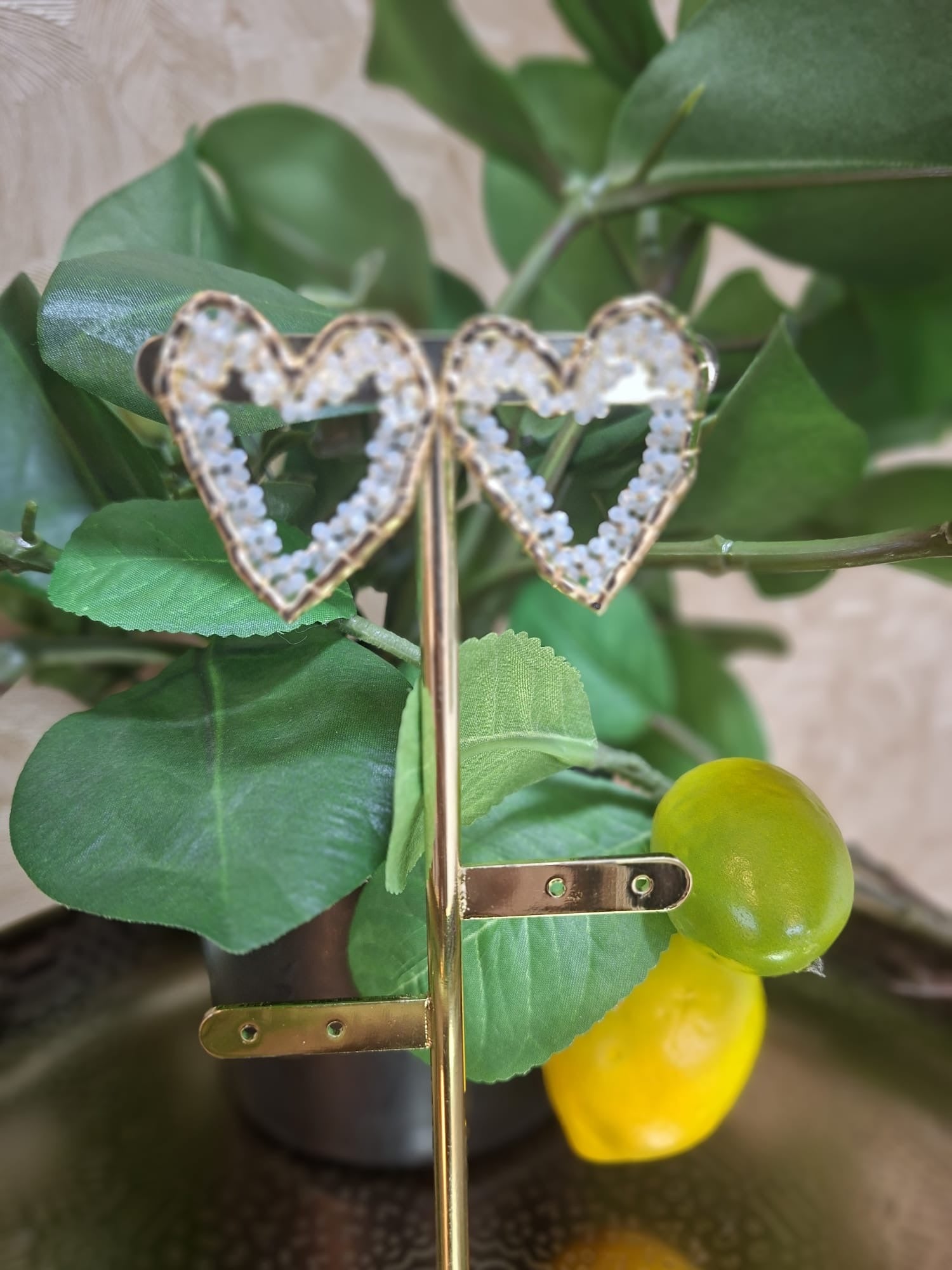 Hartjes oorbel Day & Eve