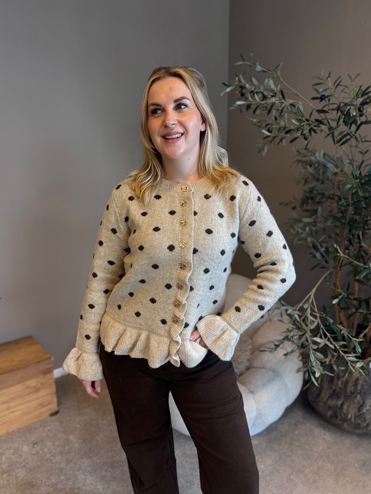 Vestje Elle dots