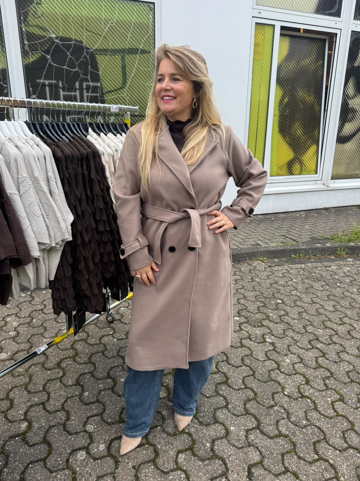 Trenchcoat Jodie Taupe
