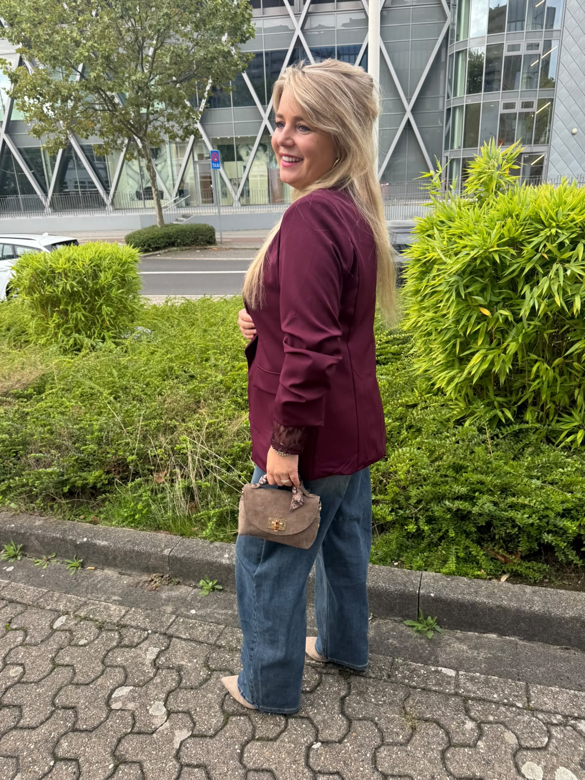 Blazer Cassidy Bordeaux