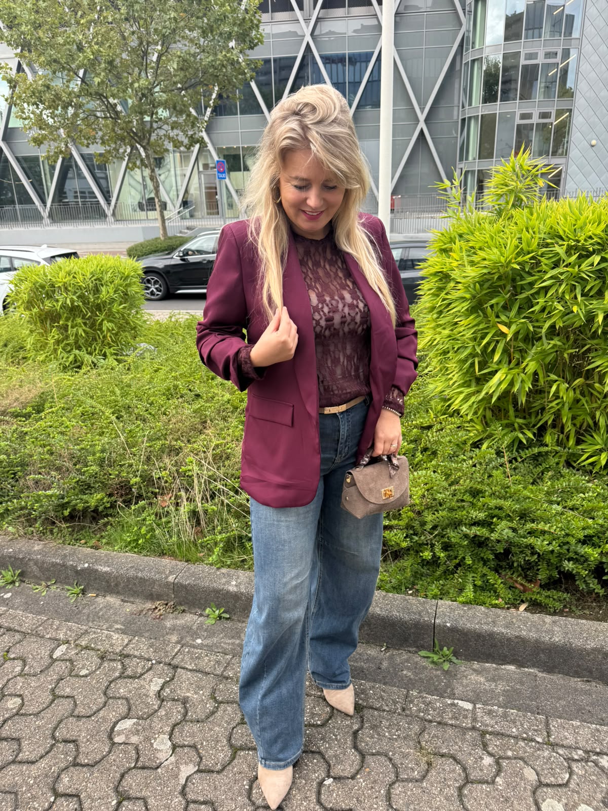 Blazer Cassidy Bordeaux