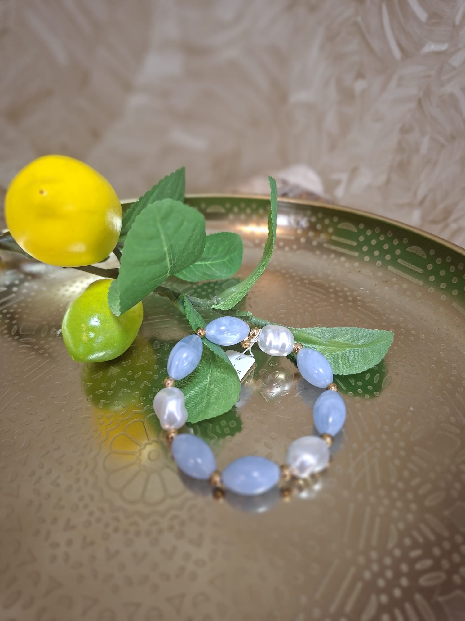 Isa armband Day & eve Blauw