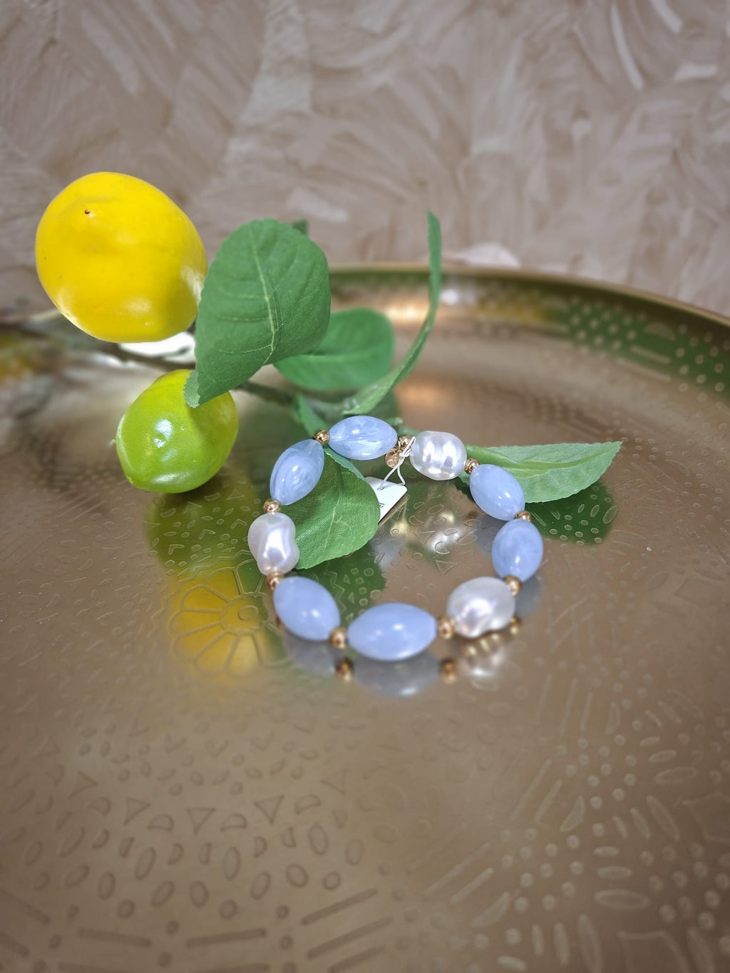 Isa armband Day & eve Blauw