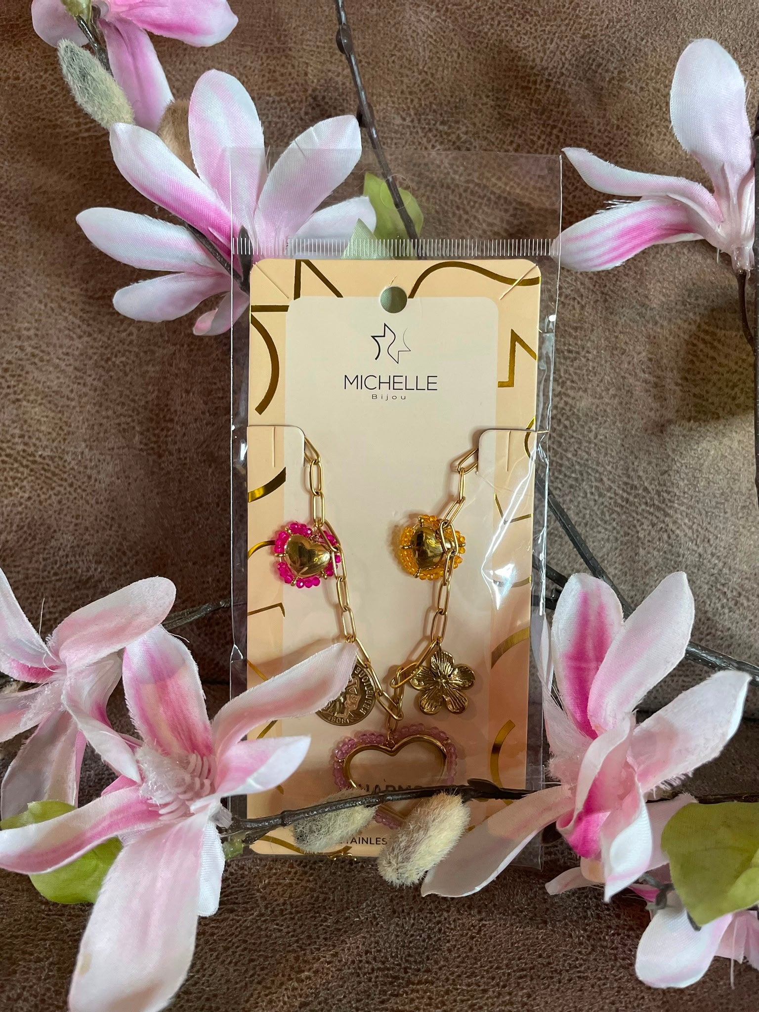 Ketting Pink Heart