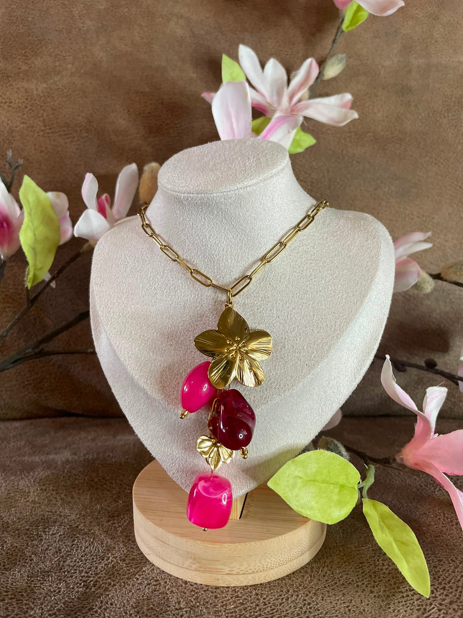 Ketting Pink