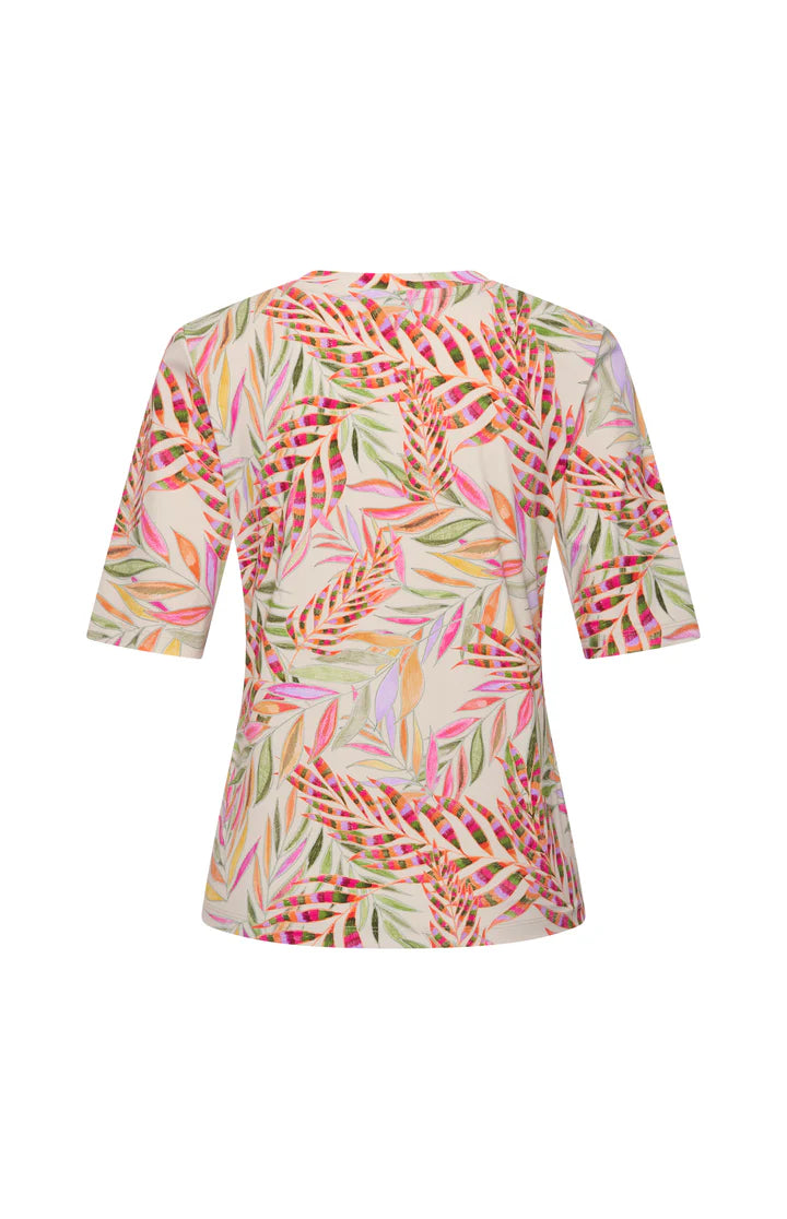 Mi Piace - Travel T shirt V neck Kit Pencil Branches Print MP202271