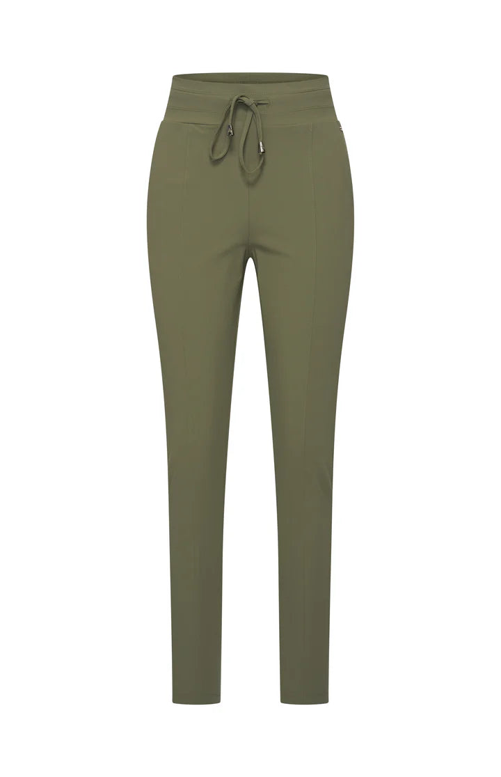 Mi Piace broek smalle pijp Olive MP202016