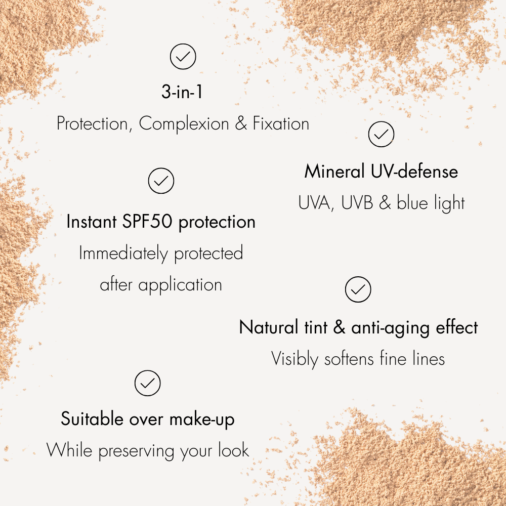 Tinted SPF50 Powder - Medium