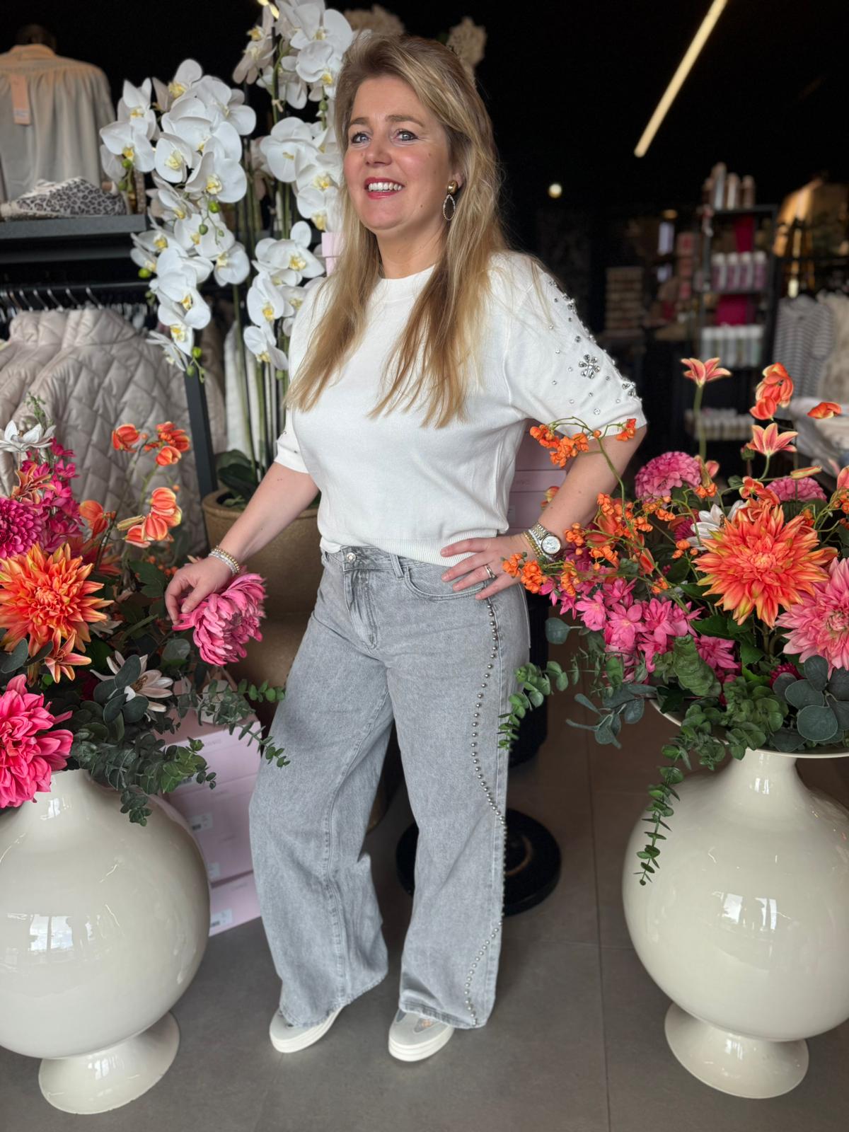 Jeans Flora Grijs RD9176-3