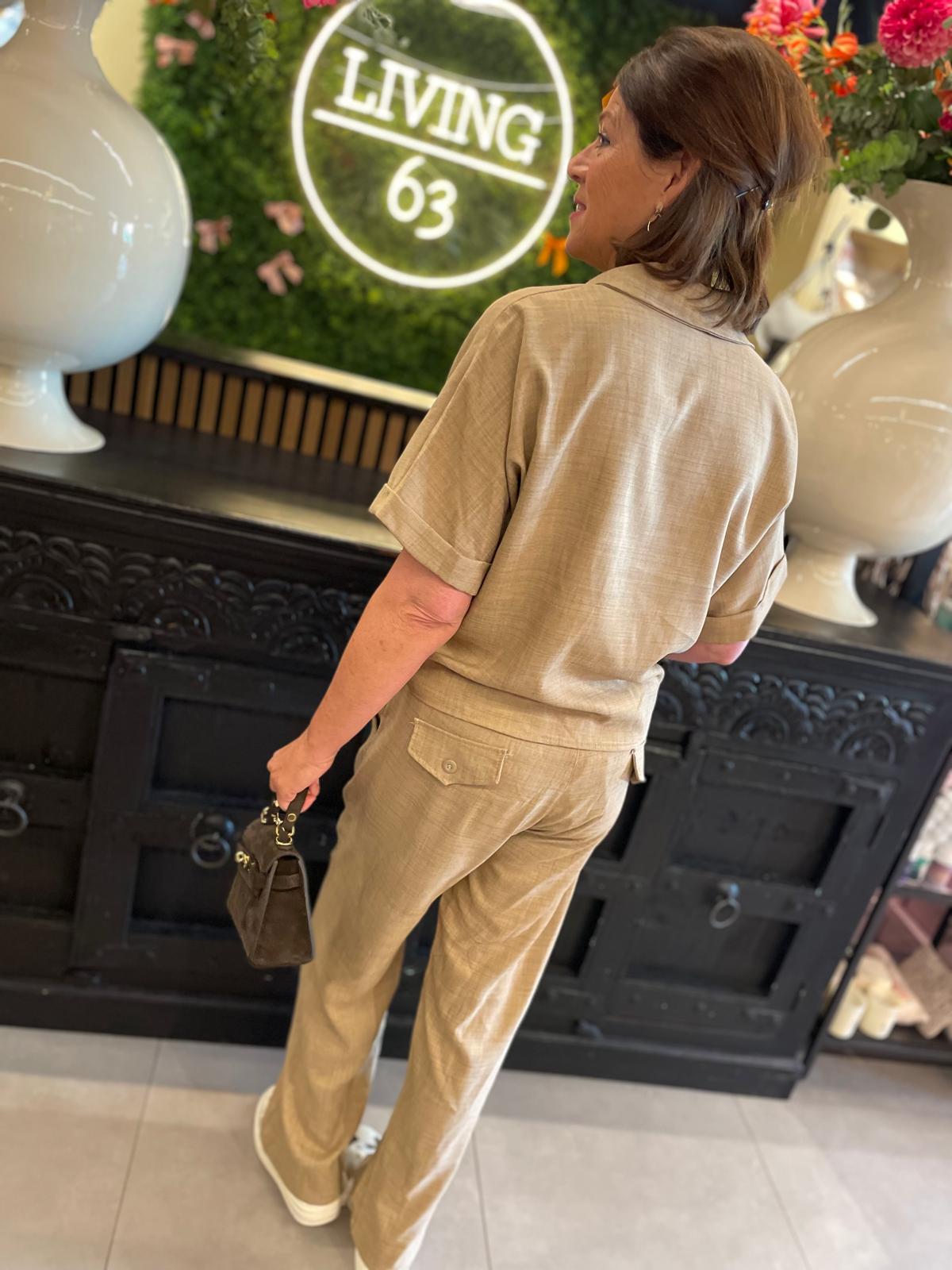 Blouse Charlie taupe