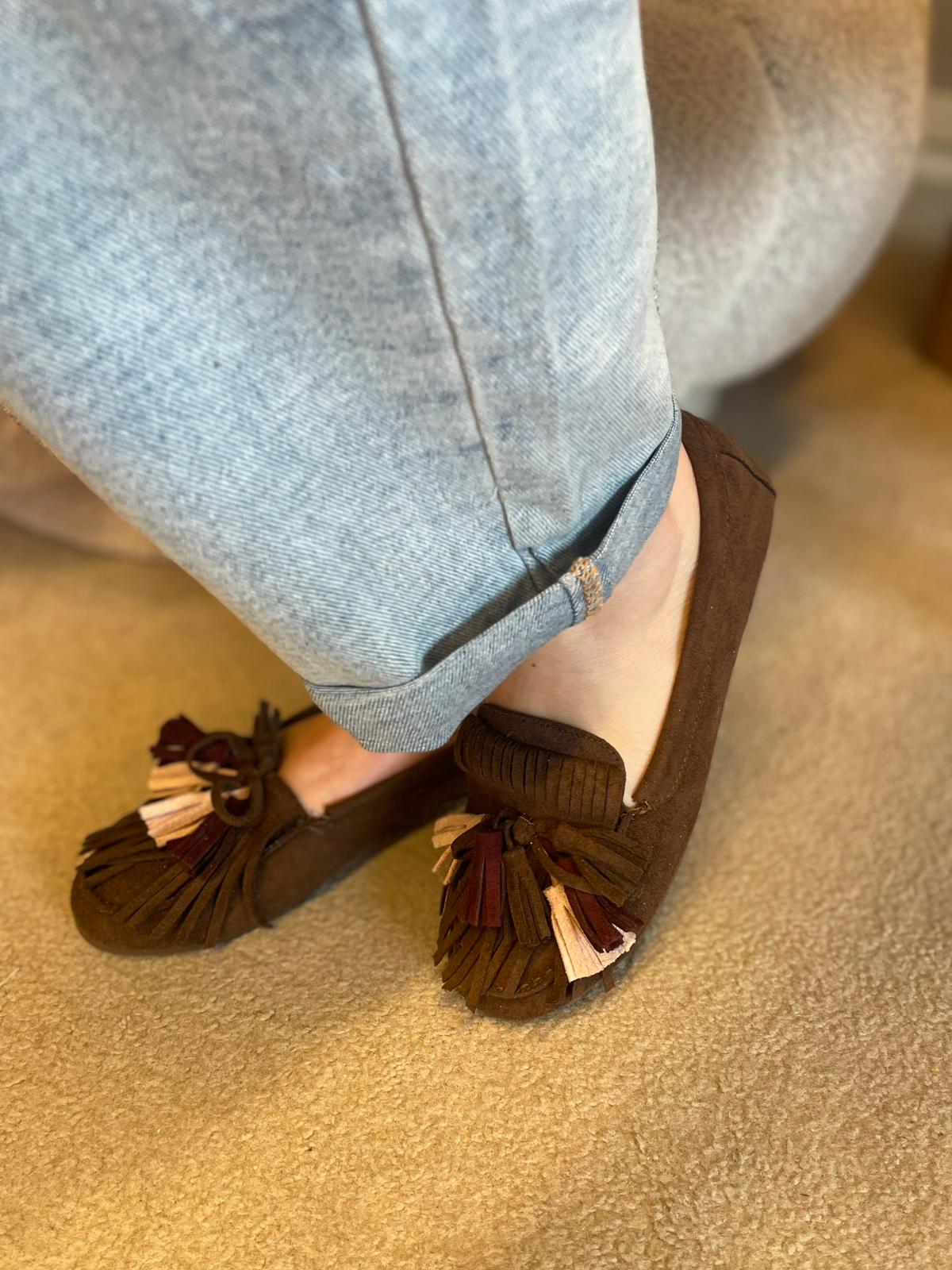 Mocassins Micky bruin