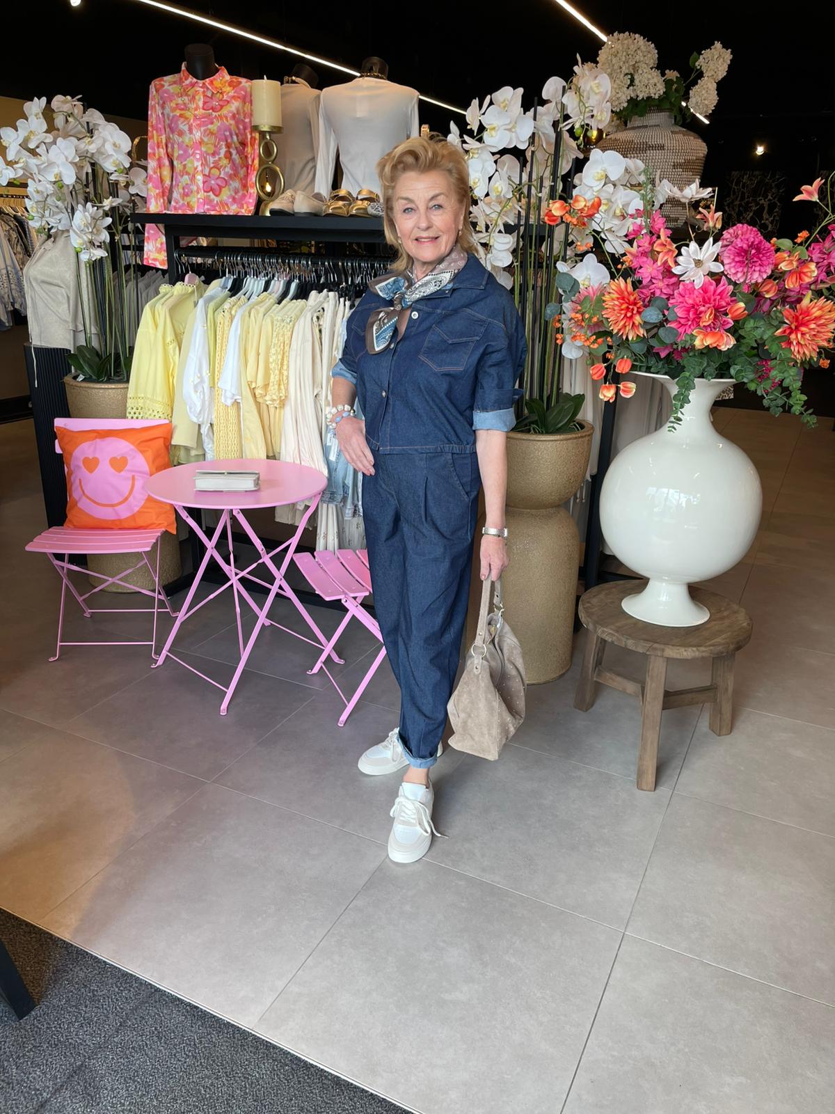 Spijkerpak Vaya blouse