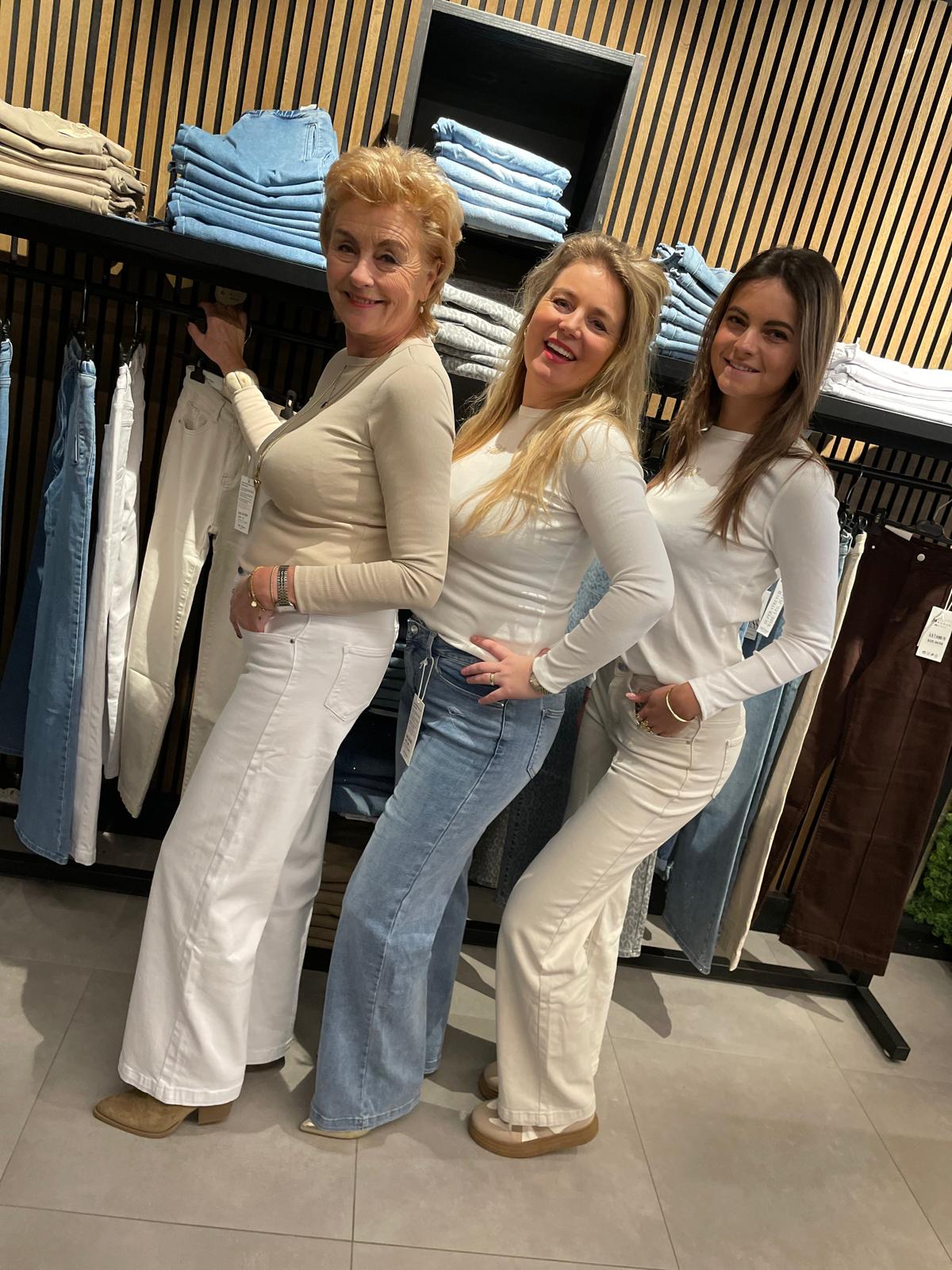 Jeans Jolanda wit LW1807