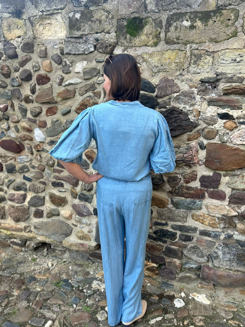 Broek Marly blauw