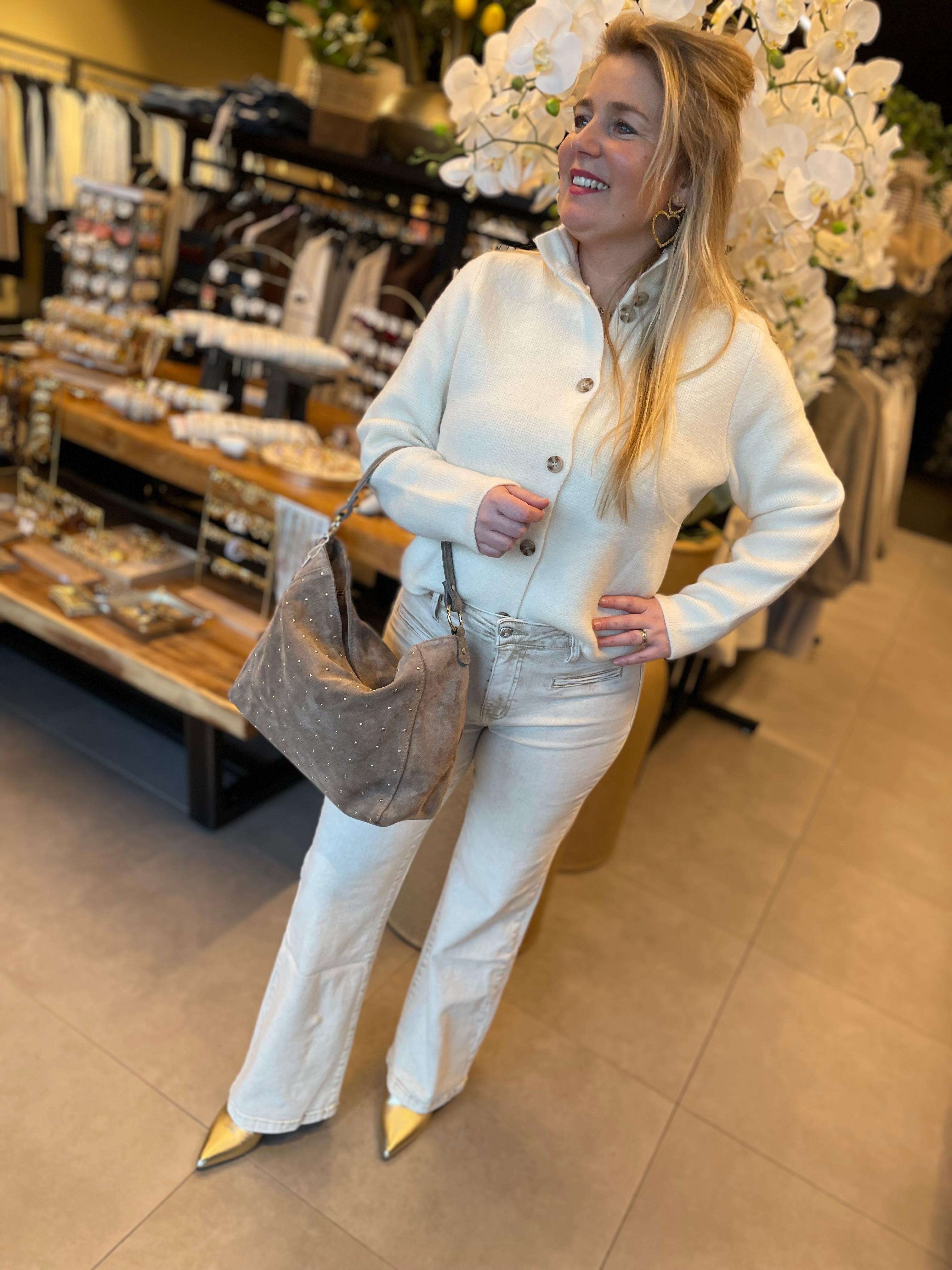 Jeans Tess beige 78203-2#