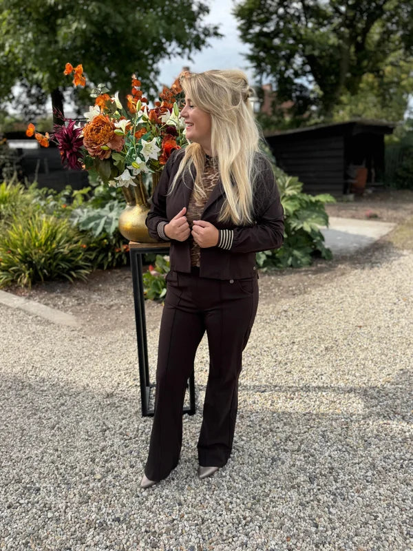 Triple Nine - Blazer Golda Dark Brown