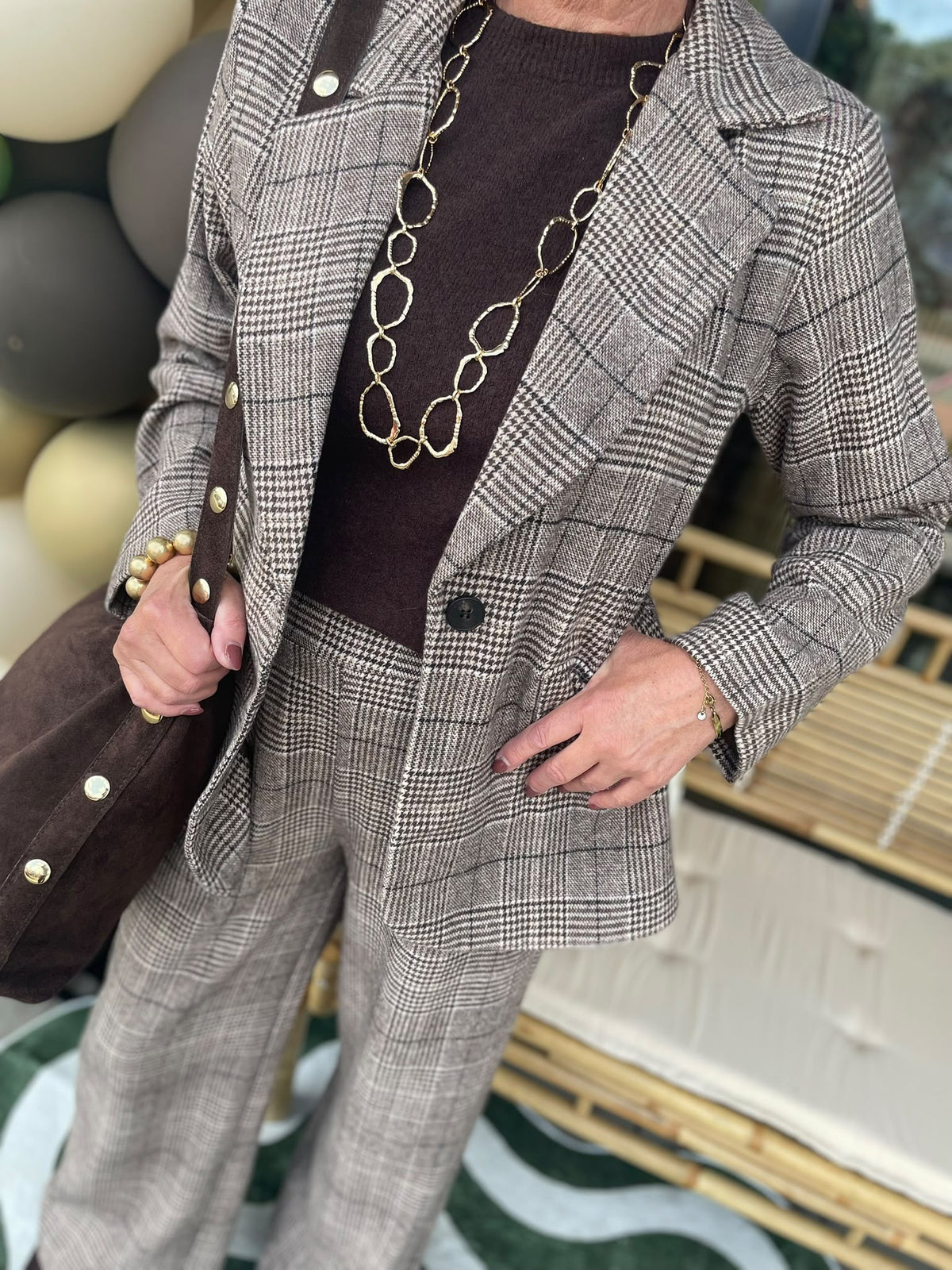 Blazer Lot geruit