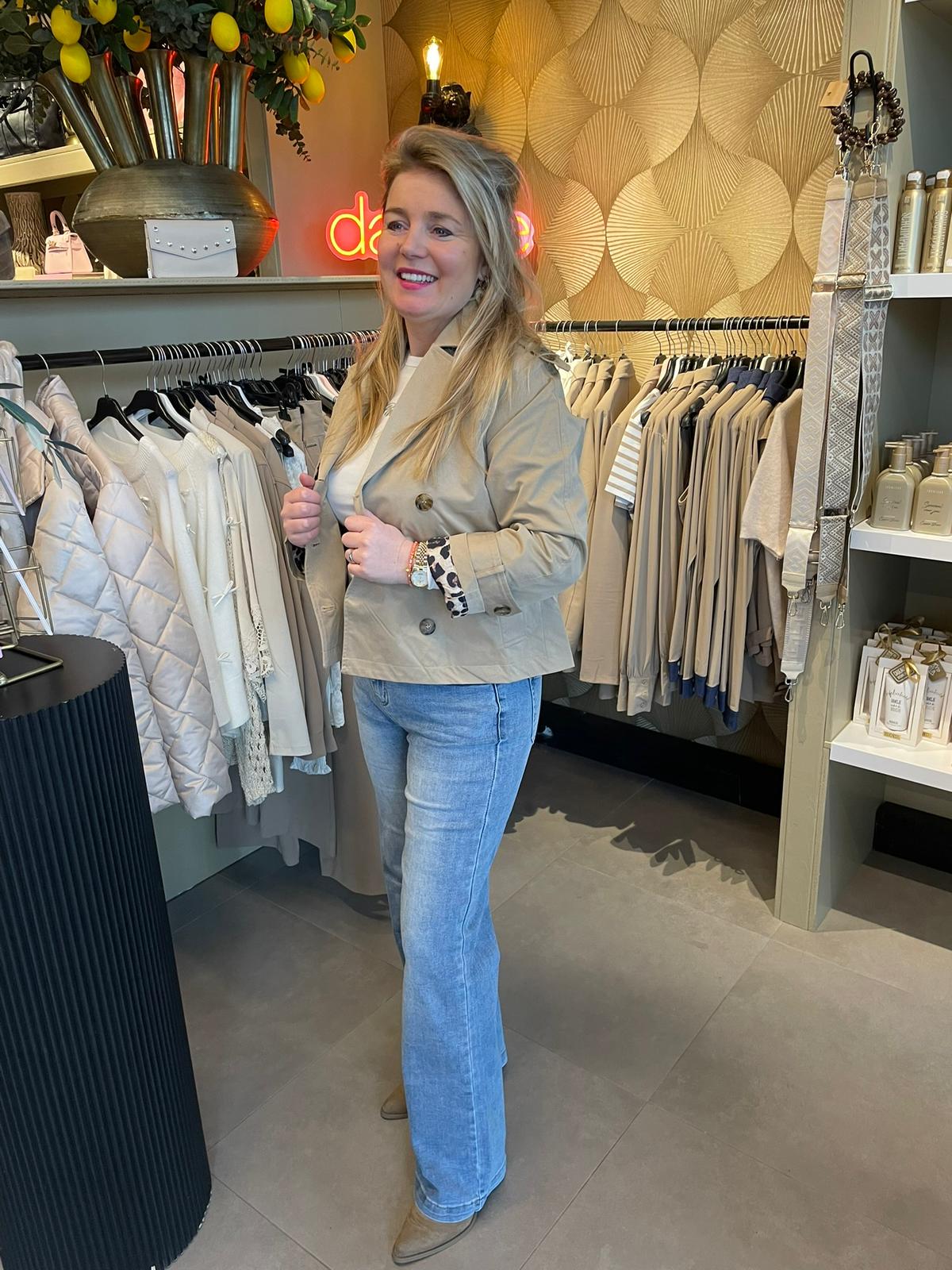 Trenchcoat Leonie panter