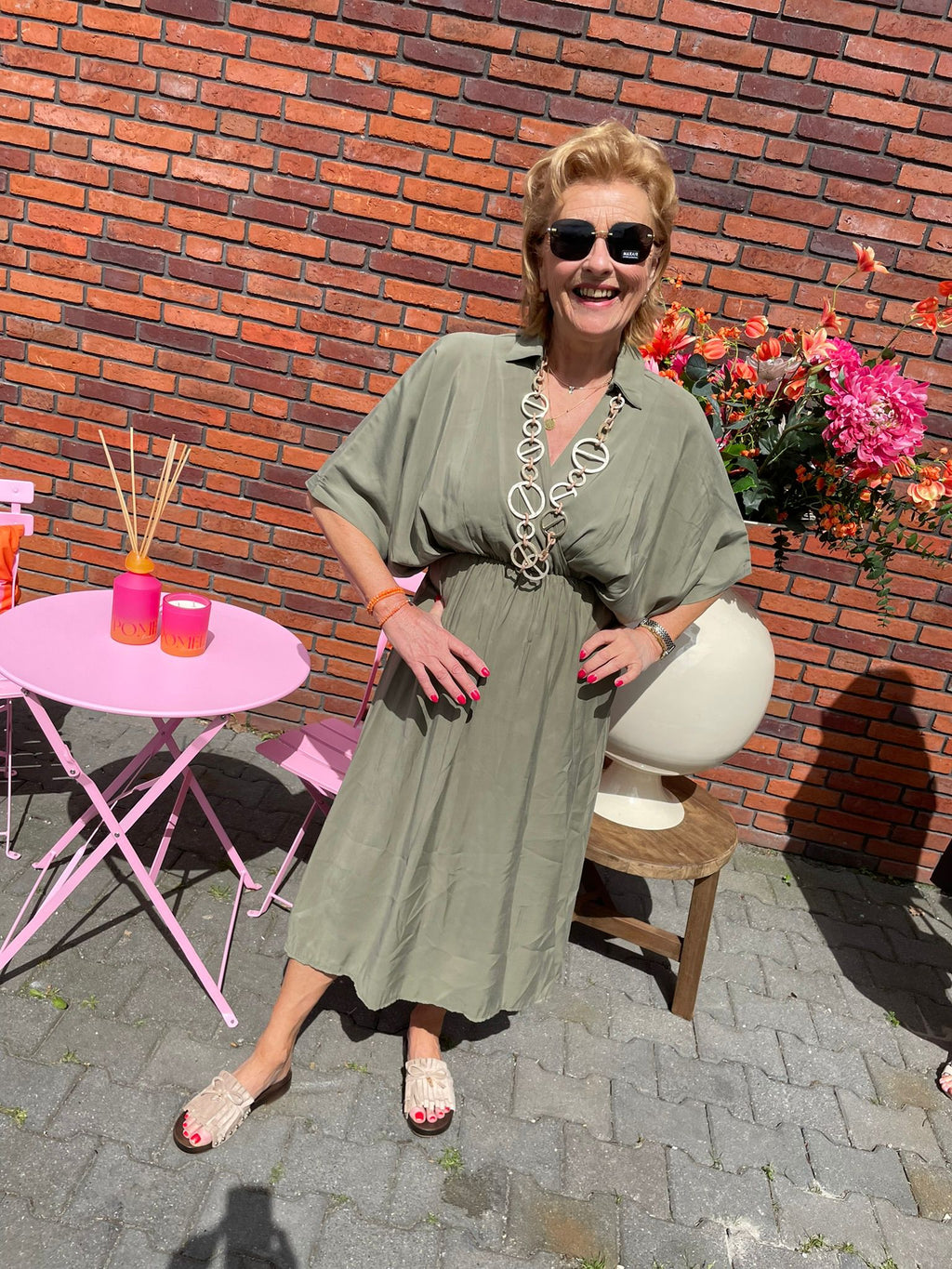 Jurk Esther groen