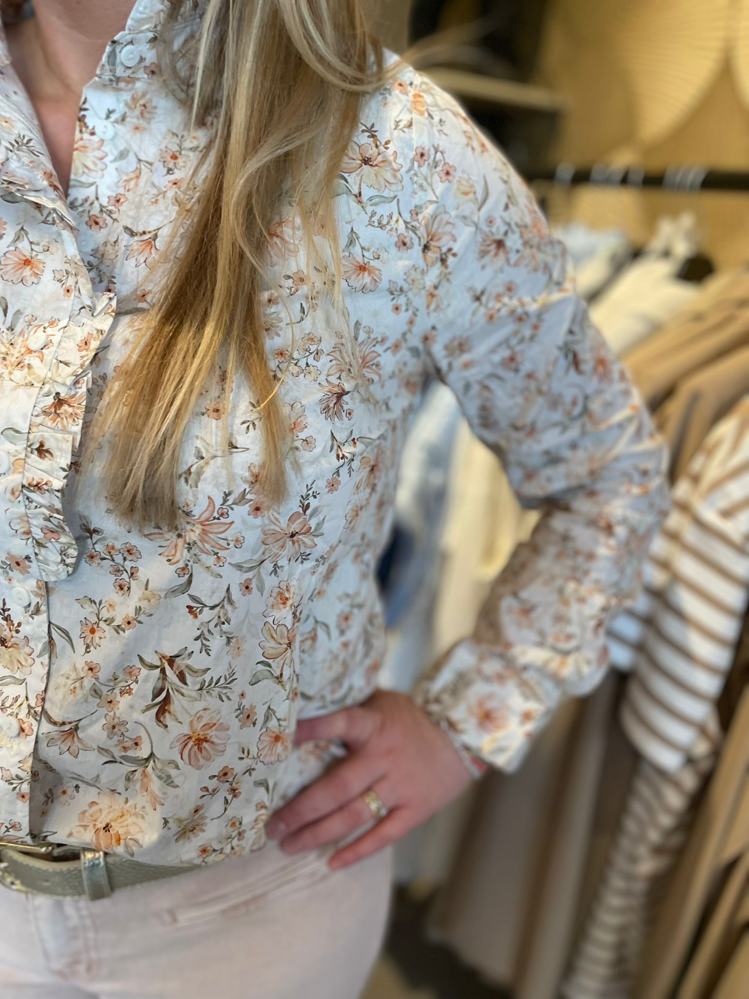 Blouse Laura gebloemd