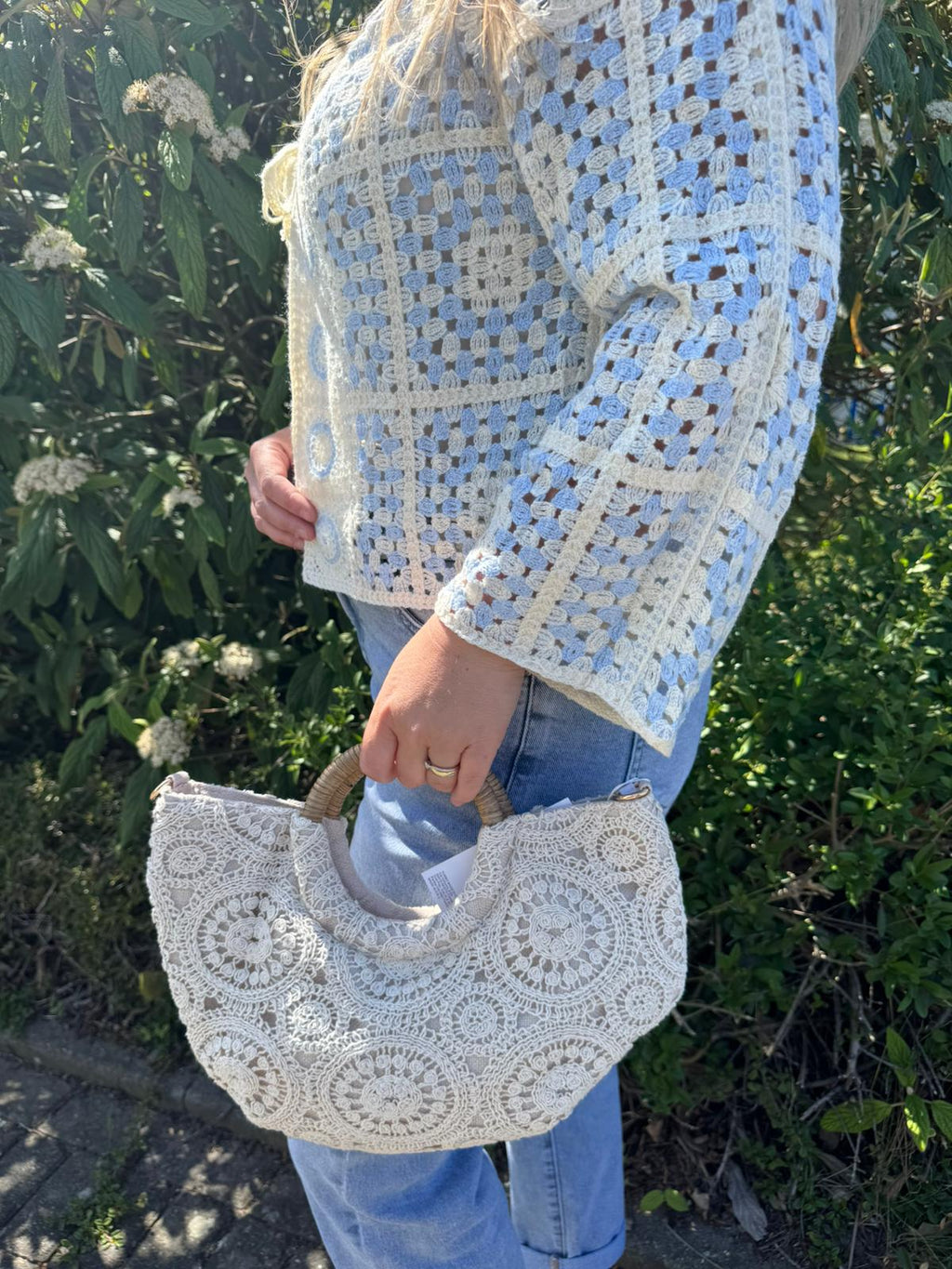 Vest Marielle blauw