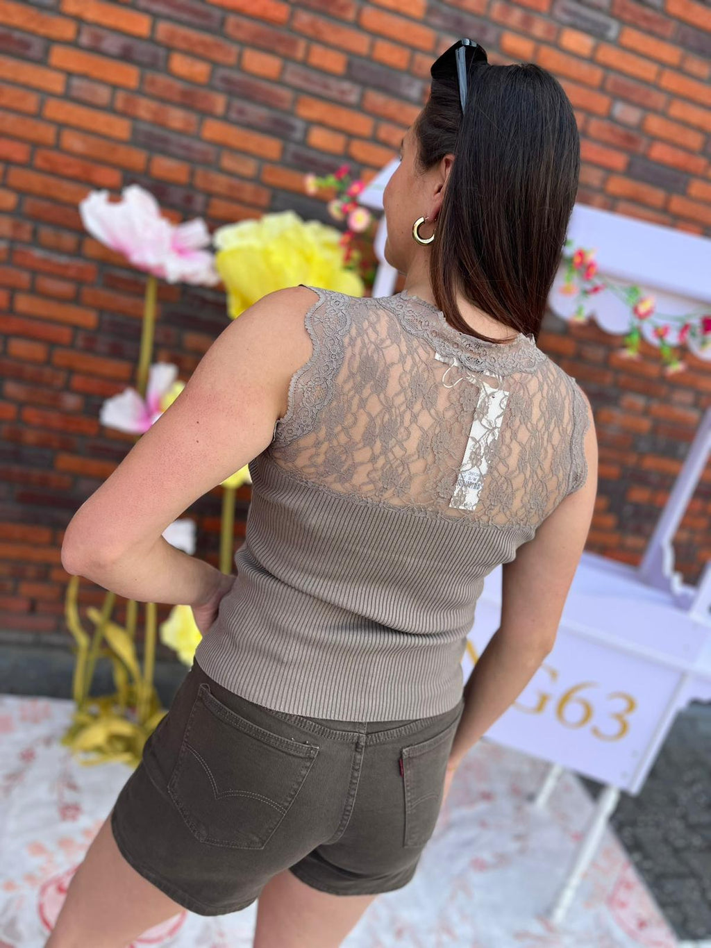 Top Sabine taupe