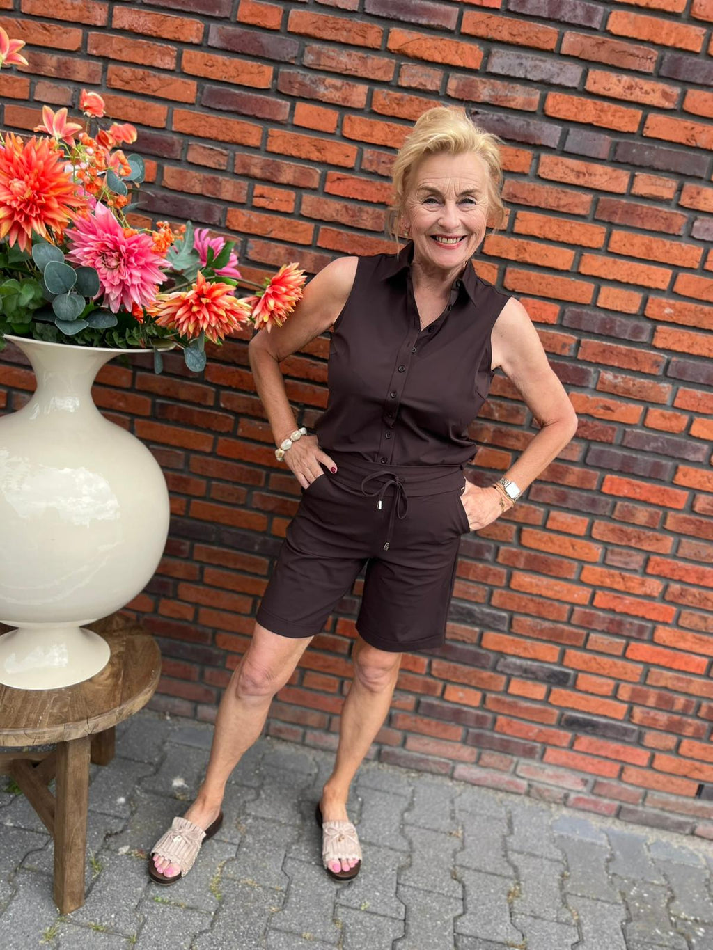 Mi Piace - travel short bruin