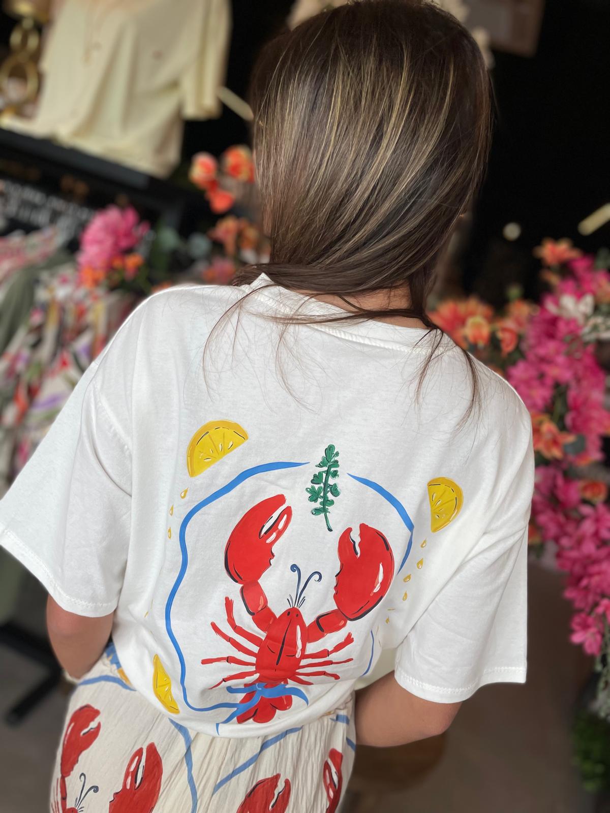 T-shirt kreeft Dora
