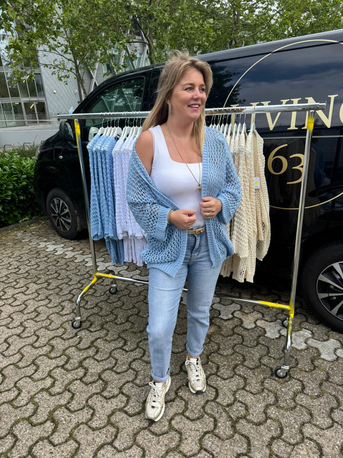 Vest Tara Blauw