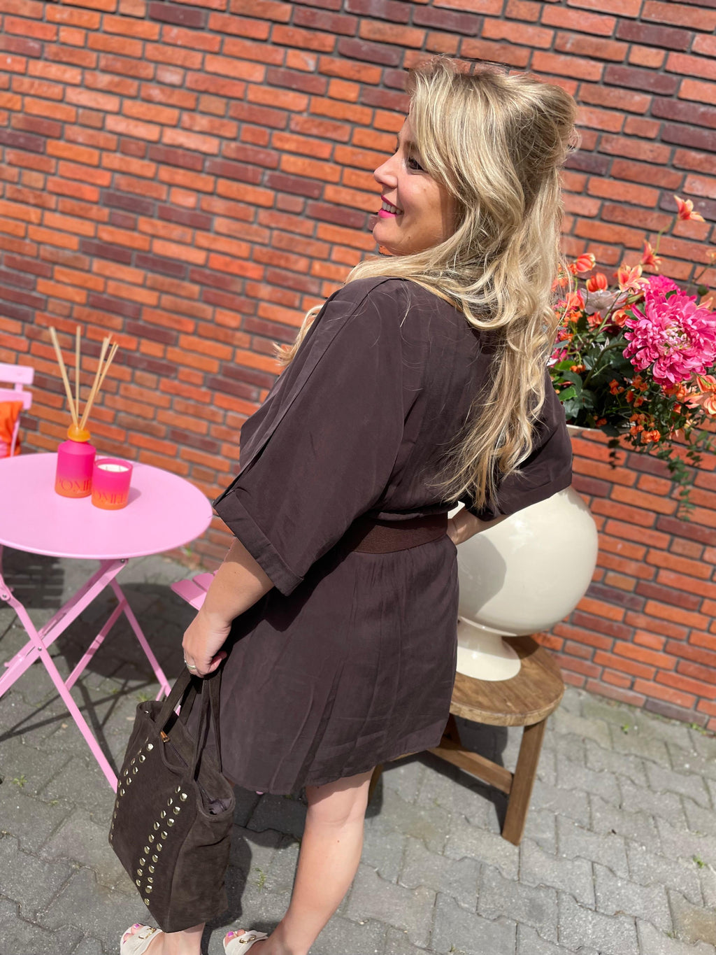 Jurk Guusje bruin
