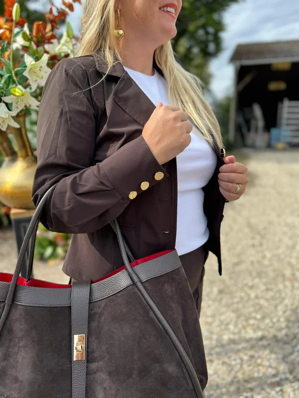 Triple Nine - Blazer Amelie dark brown BLZ3904