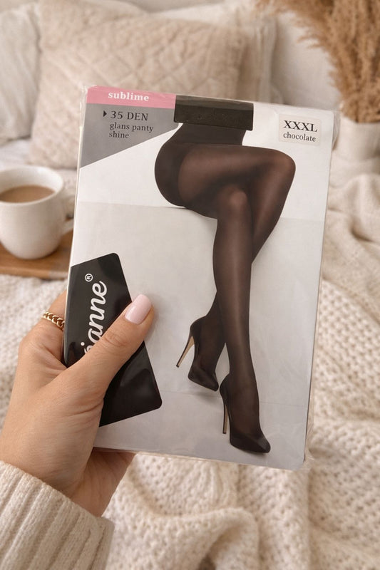 Marianne 35 denier panty donkerbruin