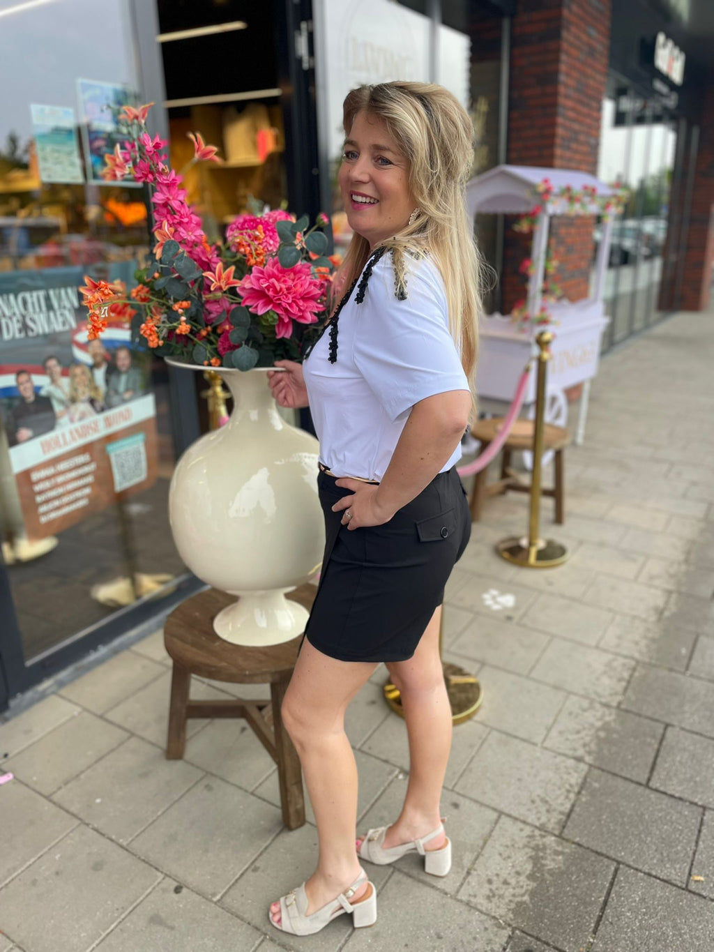PRE-ORDER Mi Piace - Skort zwart MP202623
