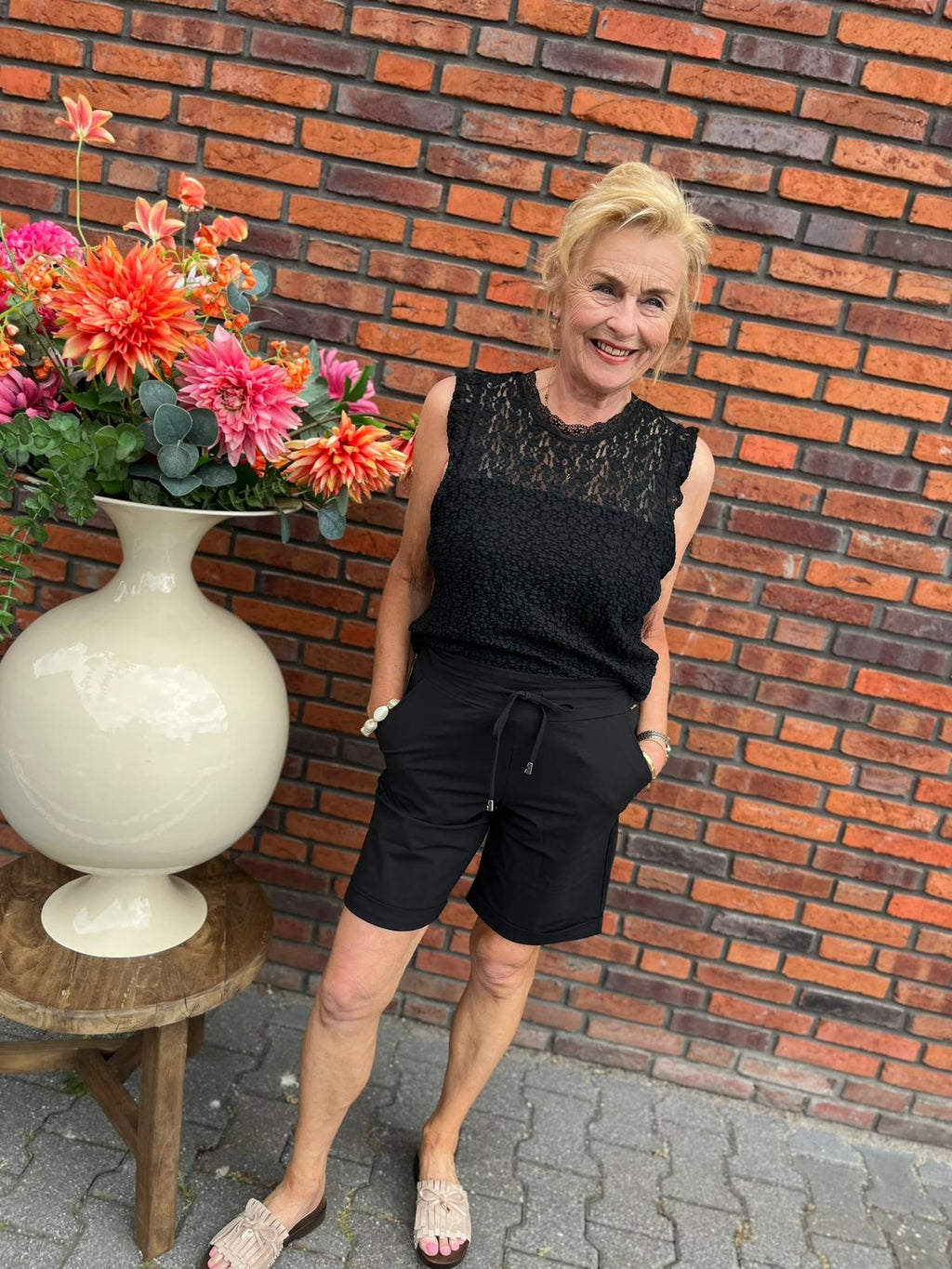 Mi Piace - travel short zwart