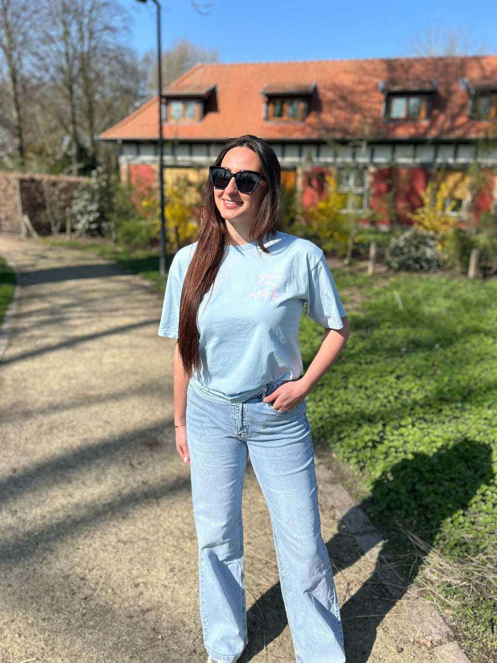 T-shirt Lobster blauw