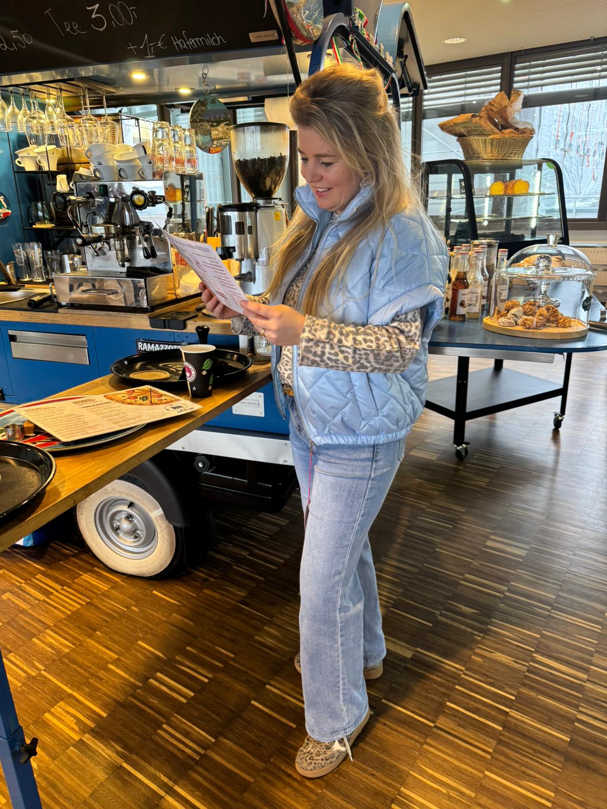 Bodywarmer Lizzy blauw