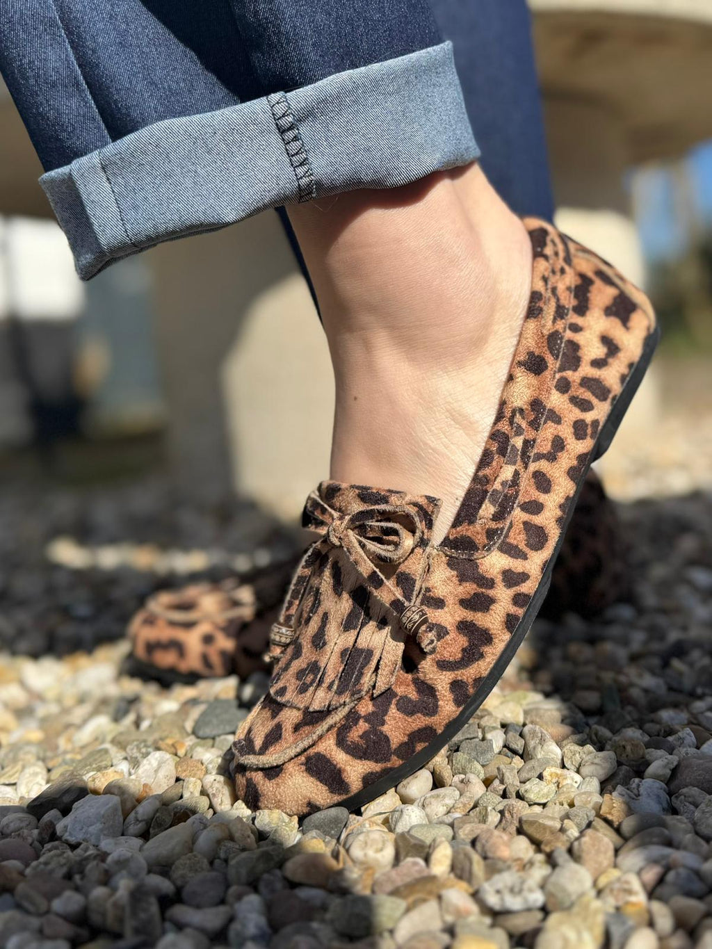 Mocassins panter