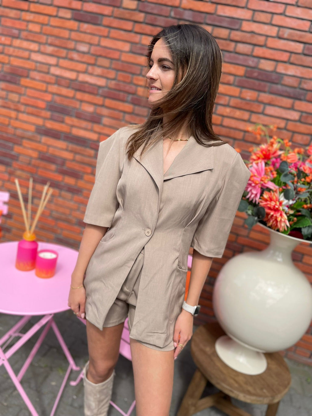 Setje Mae taupe