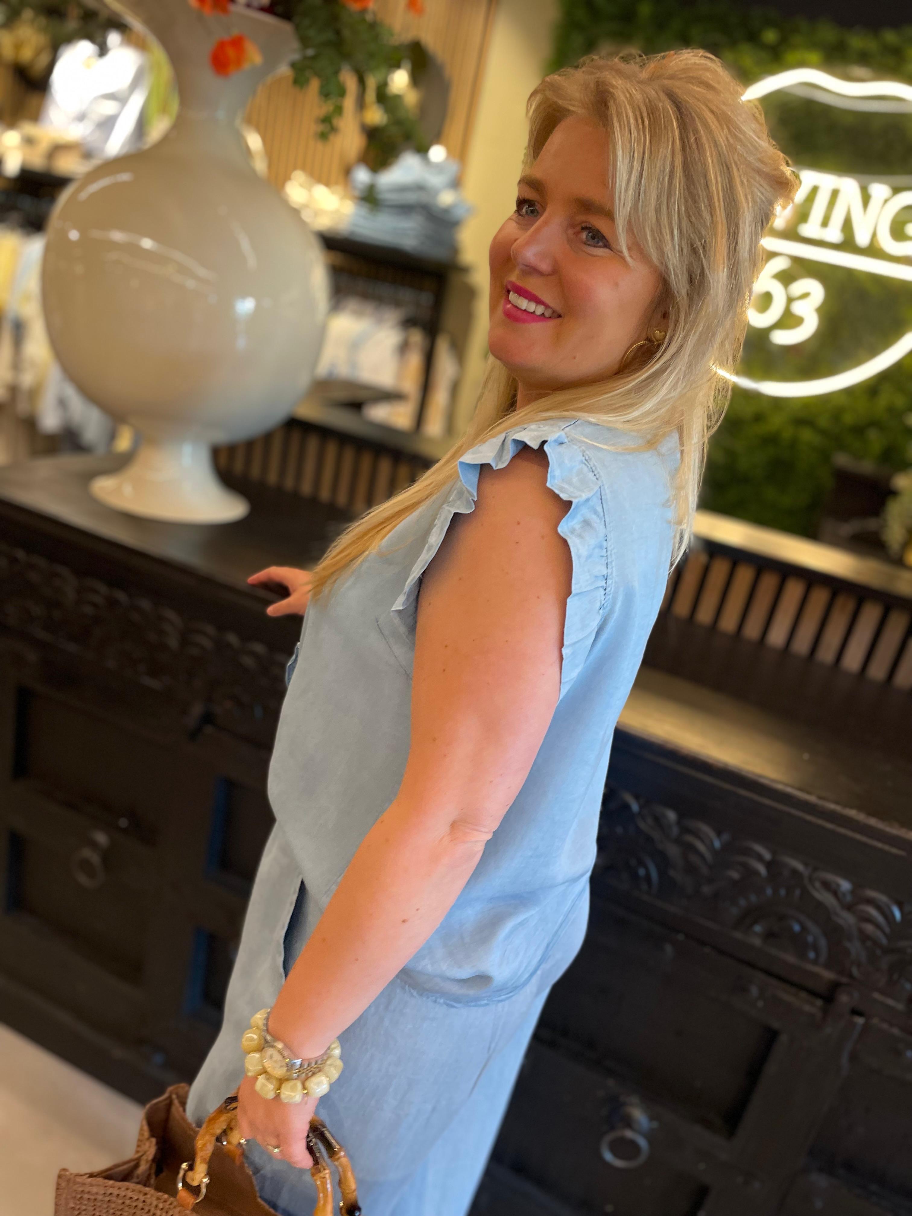 Spijkerblouse Roessel Sien