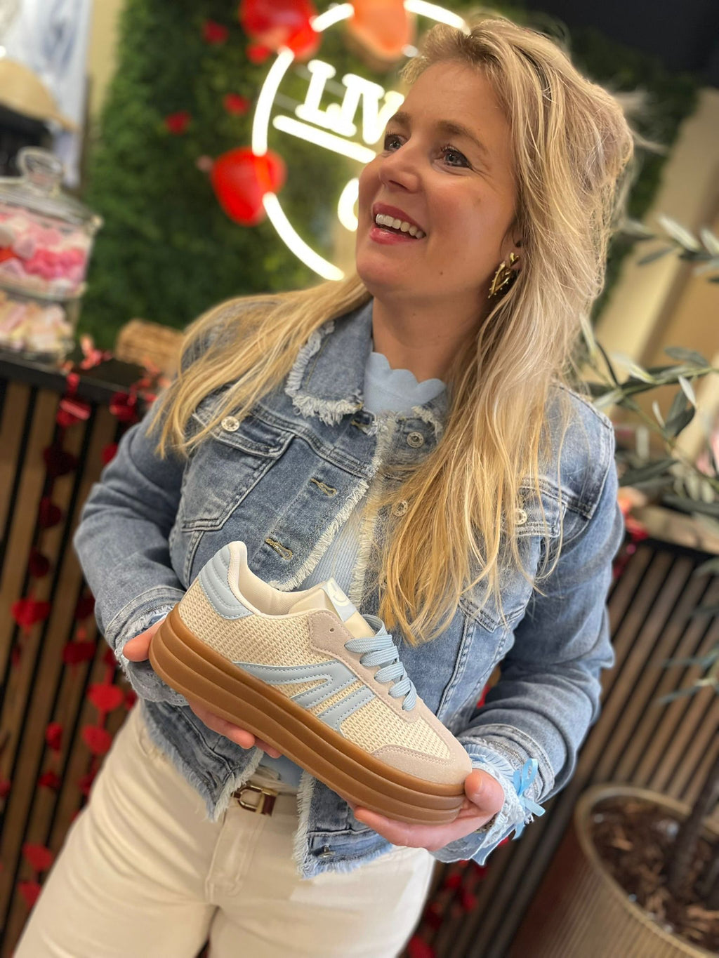 Sneaker Femm blauw