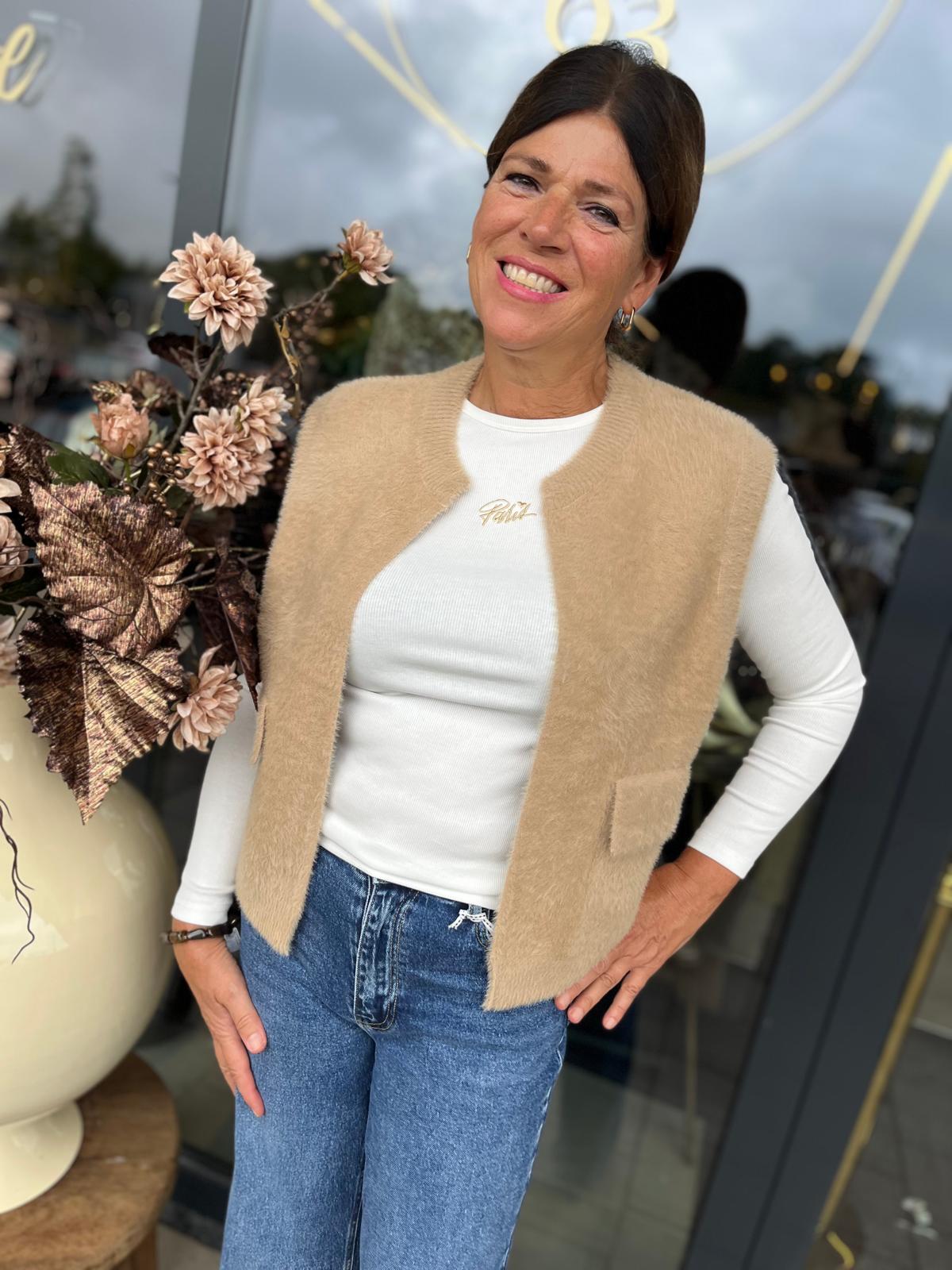 Triple Nine - Gilet beige TR9001