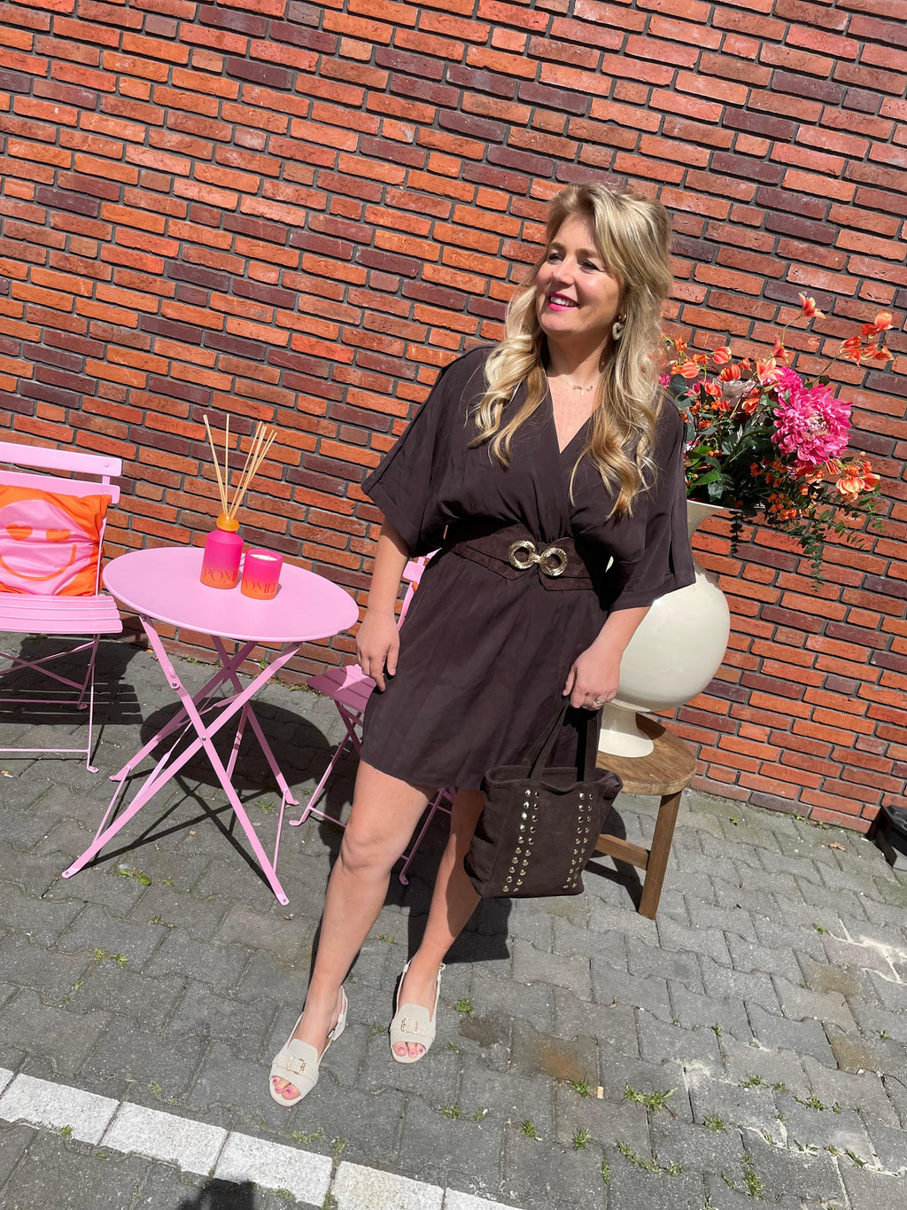 Jurk Guusje bruin