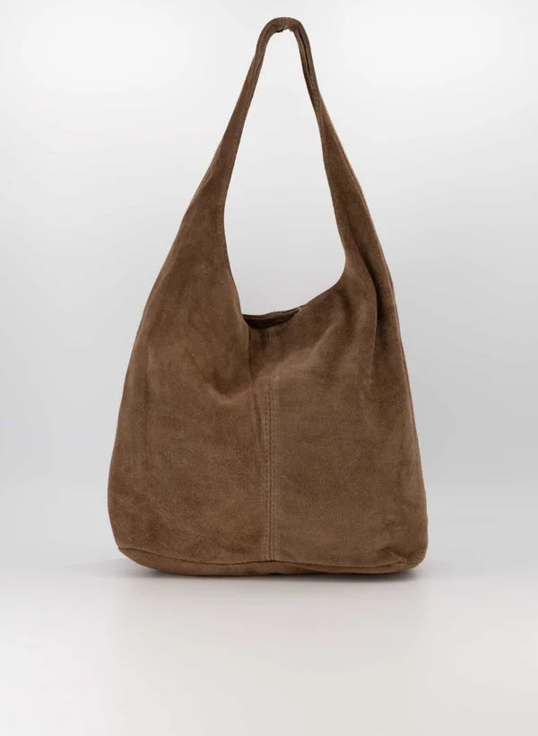 Lore schoudertas taupe