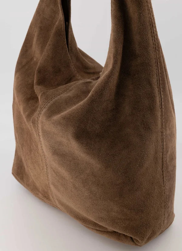 Lore schoudertas taupe