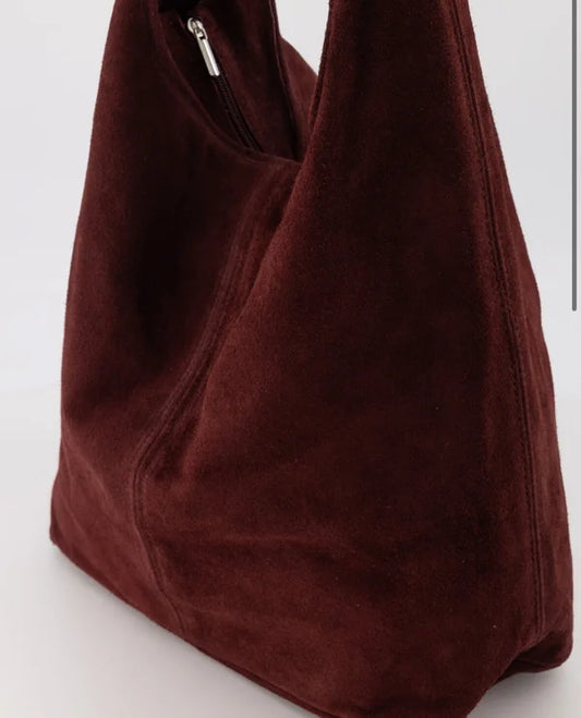 Lore schoudertas Bordeaux