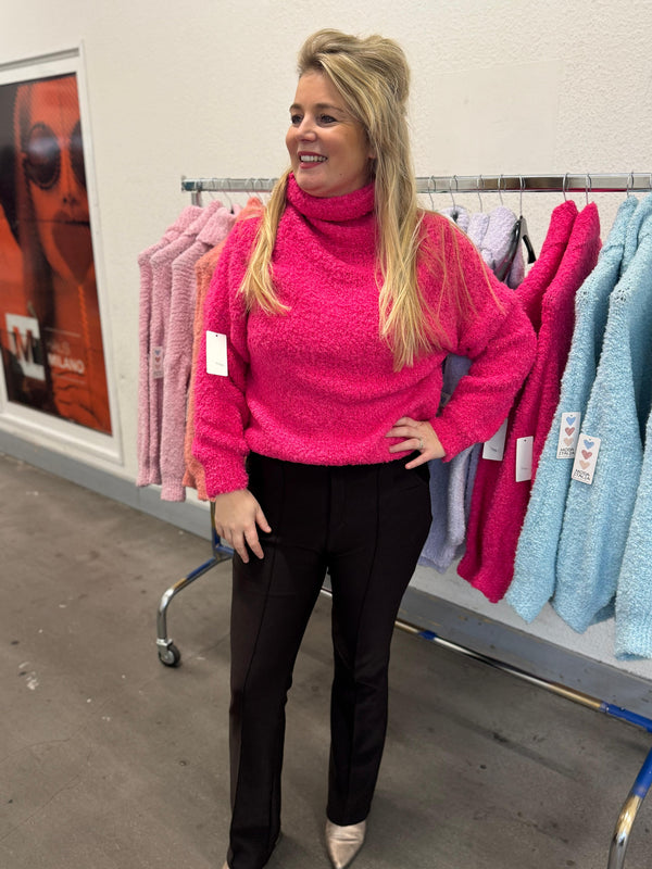 Kol trui Marit fel roze